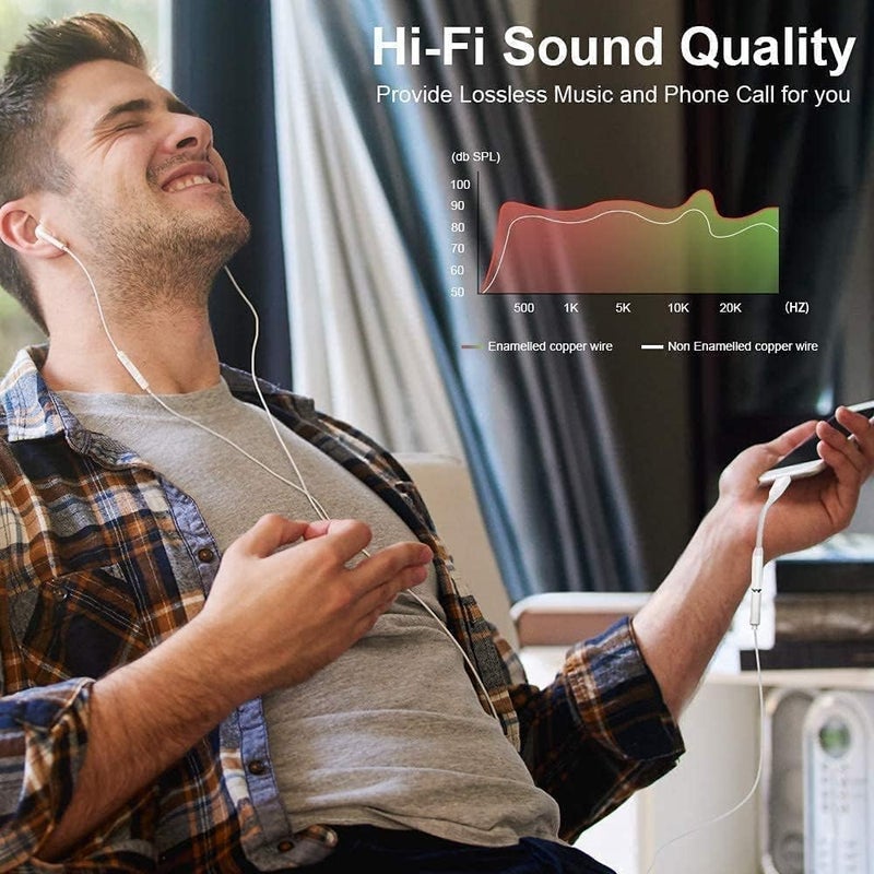 esbeecables Lightning to 3.5 mm Headphone Jack Adapter, [Apple MFi Certified] 3 Pack iPhone 3.5mm Headphones/Earphones Aux Audio Dongle Adapter Compatible for 14 13 12 11 XS XR X 8 7, Support All iOS - Image 5